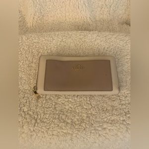 AUTHENTIC Tan Coach Wallet